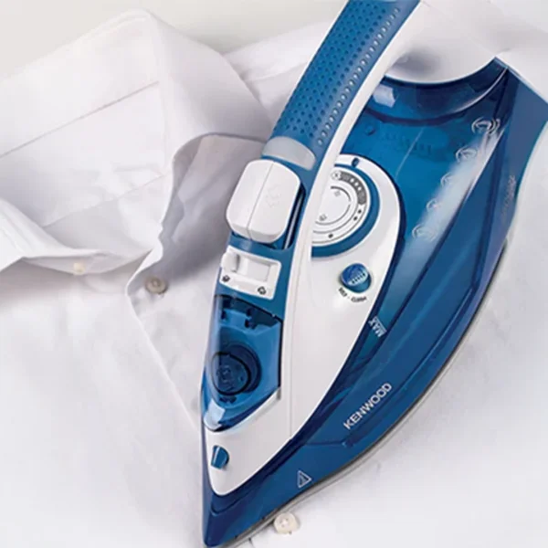 Fer à vapeur antiadhésif , 1100 W, bleu – Image 3