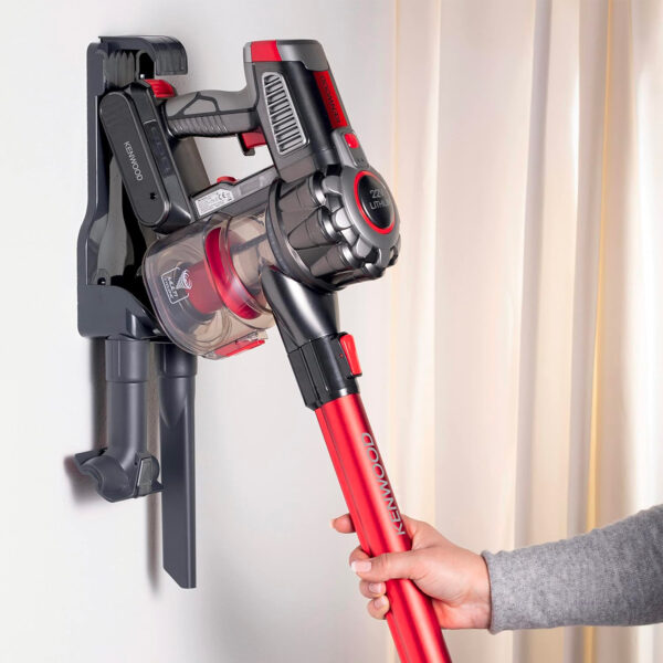 Aspirateur balai sans fil 2 en 1  Rouge – Image 4