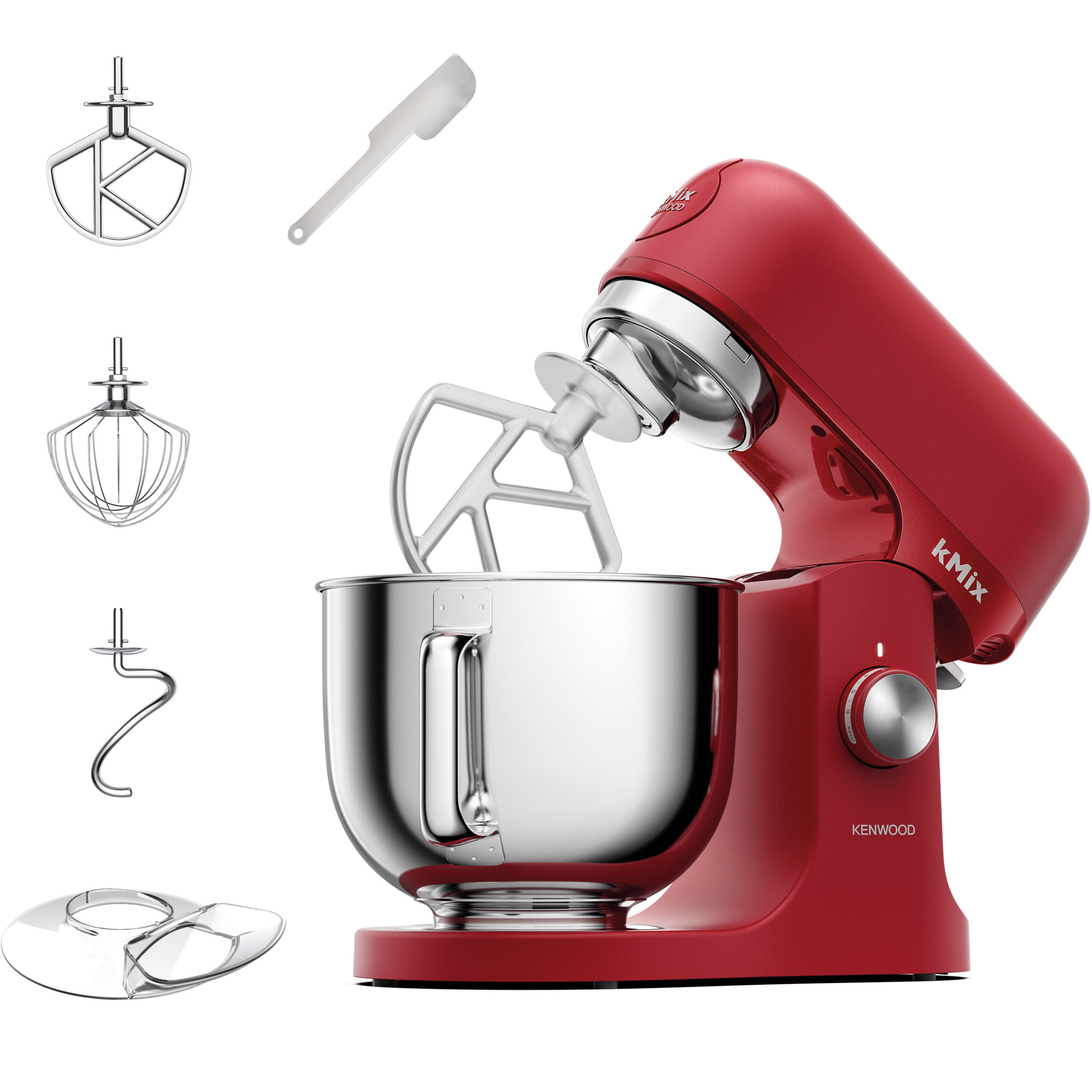 Robot pâtissier Kenwood kMix KMX751ARD rouge mat – vue 4