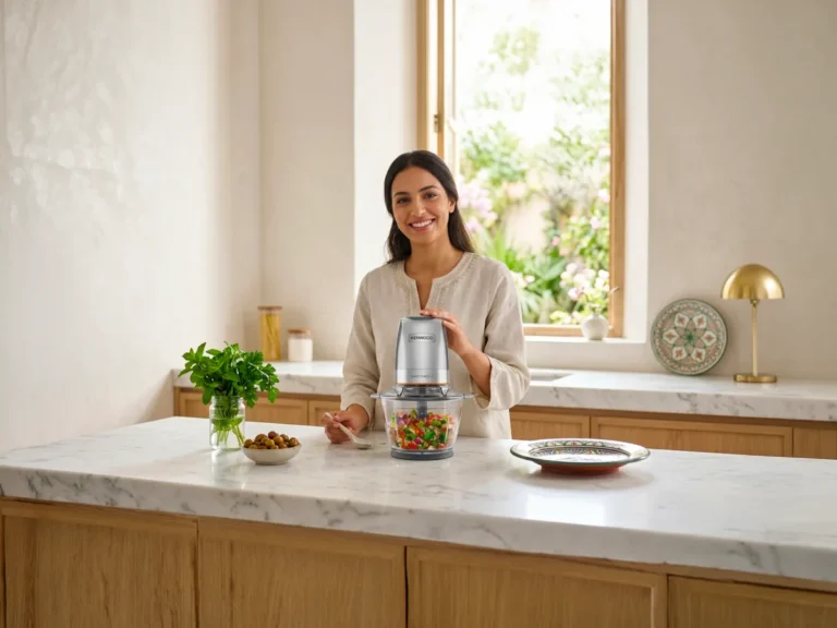 Mini hachoir Kenwood dans une cuisine
